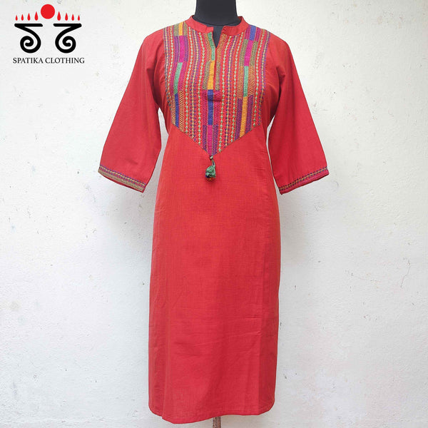 Lambani Hand Embroidered Kurta