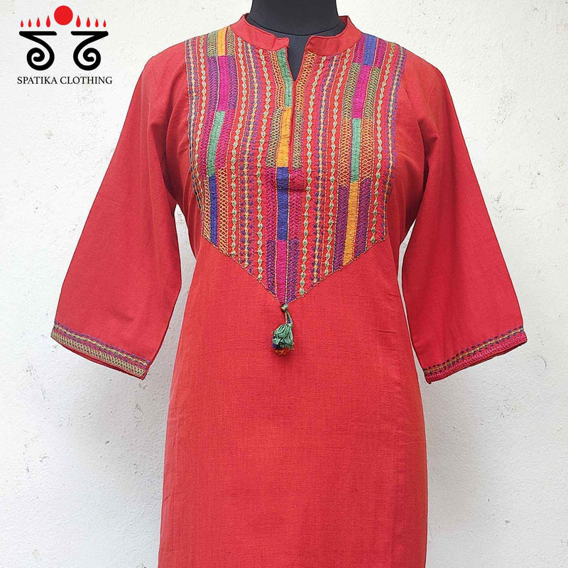 Lambani Hand Embroidered Kurta