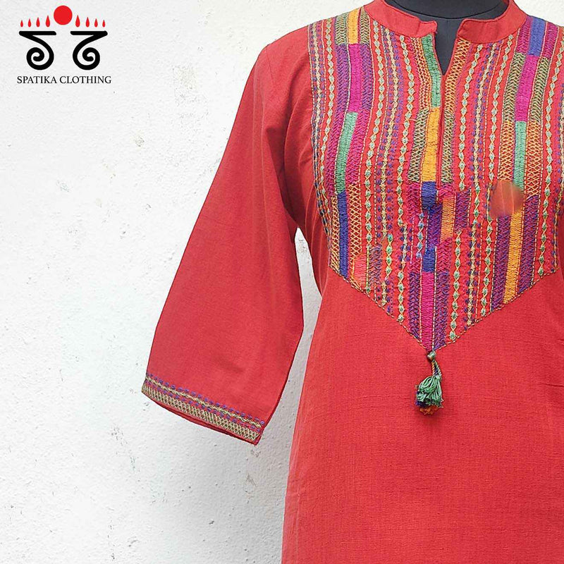 Lambani Hand Embroidered Kurta