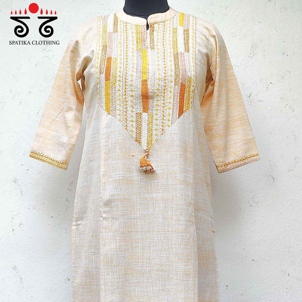 Lambani Hand Embroidered kurta