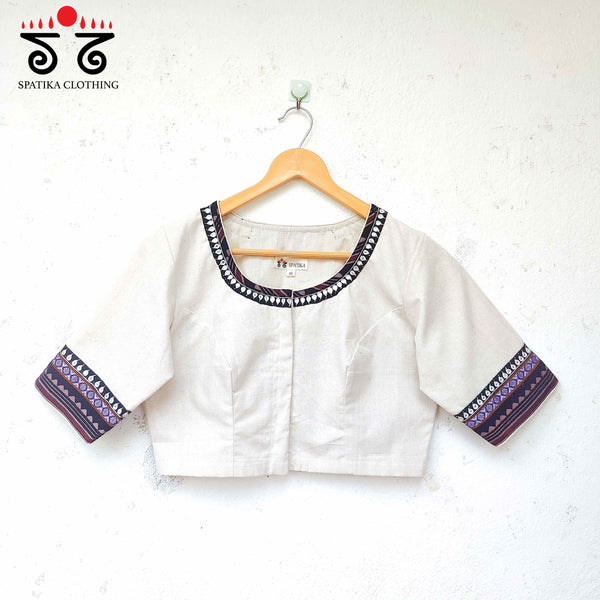 The Pichwai Patchwork Blouse