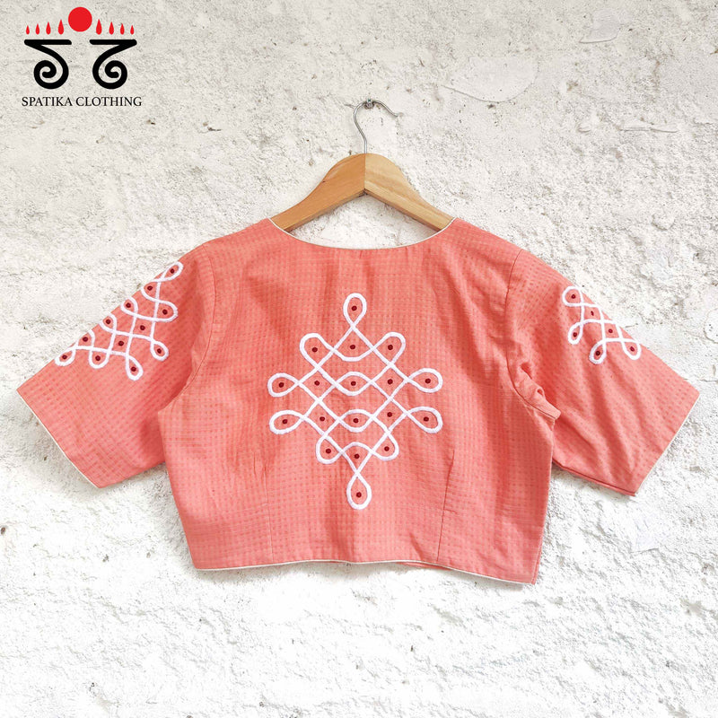 Kolam Blouse Plain