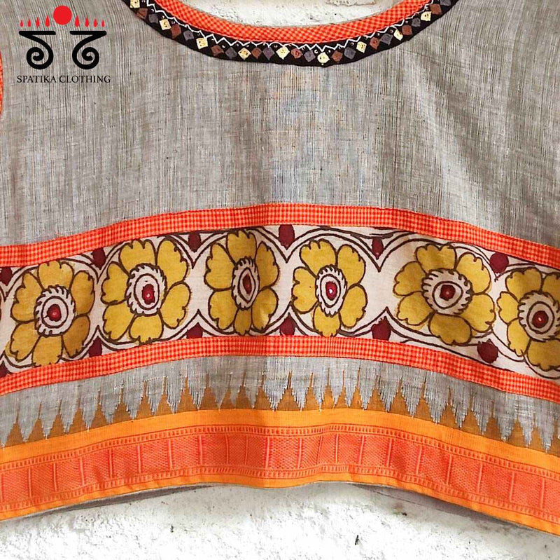 Ponduru - Pen Kalamkari Blouse