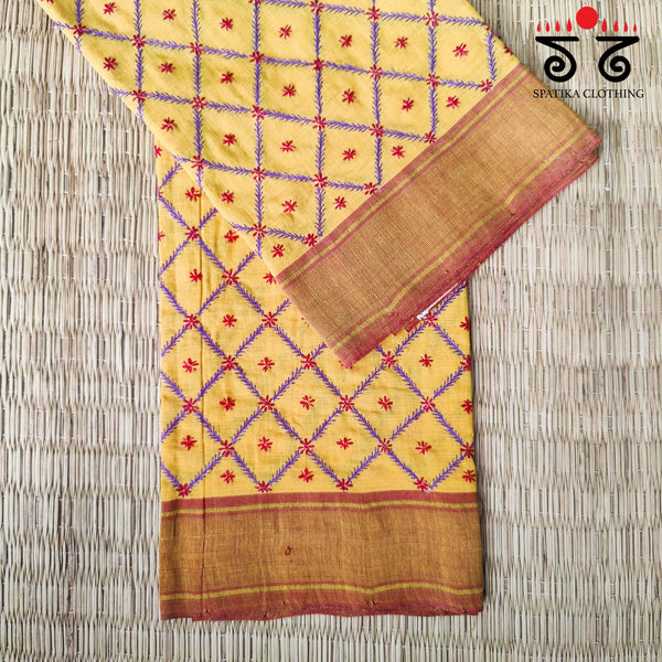 Banjara Hand Embroidered Blouse Fabric