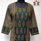 Green Hand Crafted Kurta