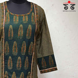 Green Hand Crafted Kurta