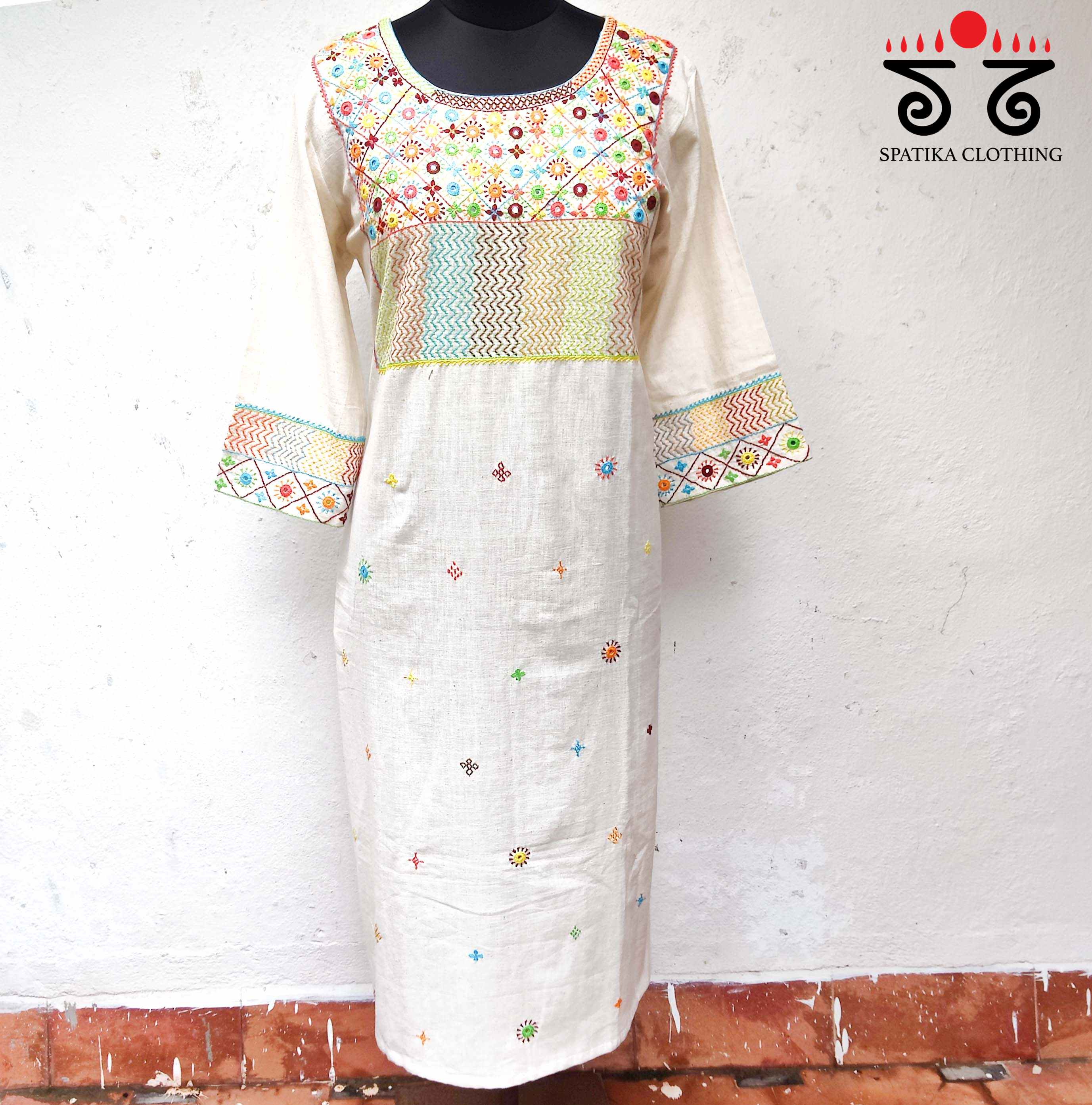 Lambani Hand Embroidered kurta