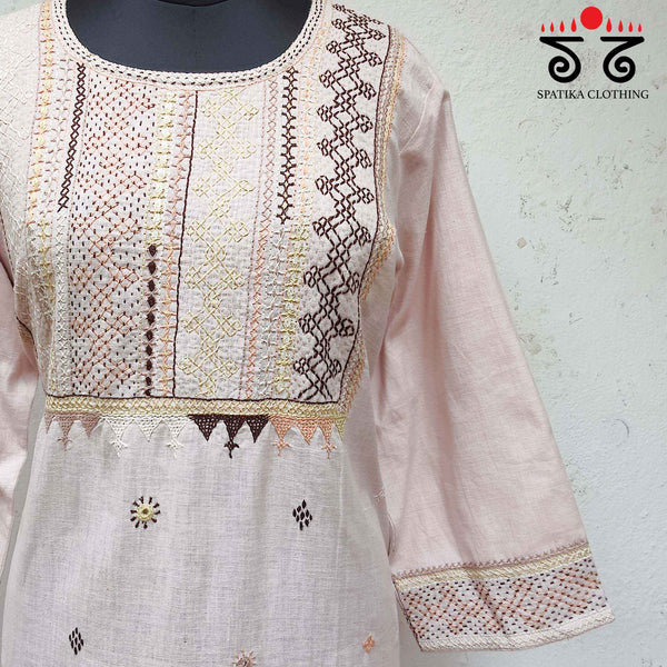 Lambani Hand Embroidered Kurta