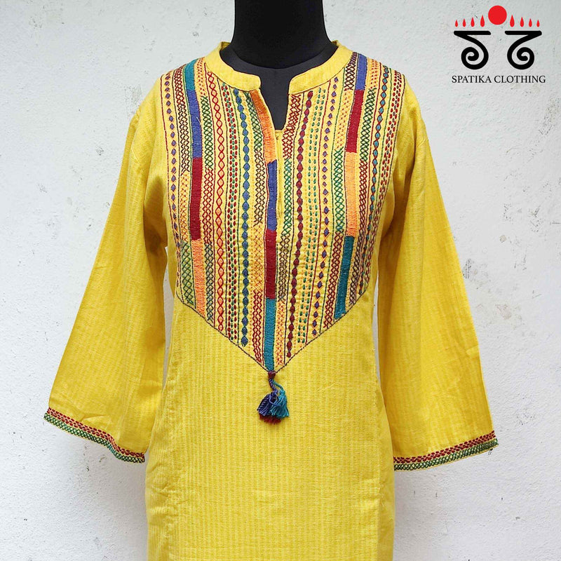 Lambani Hand Embroidered Kurta