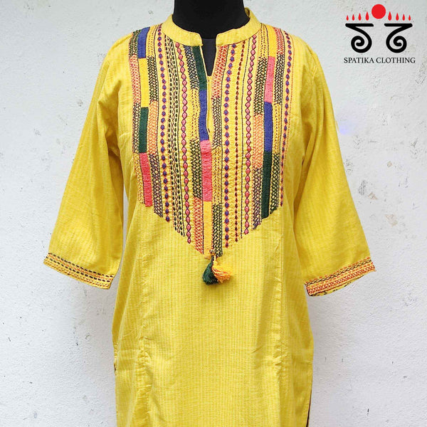 Lambani Hand Embroidered Kurta