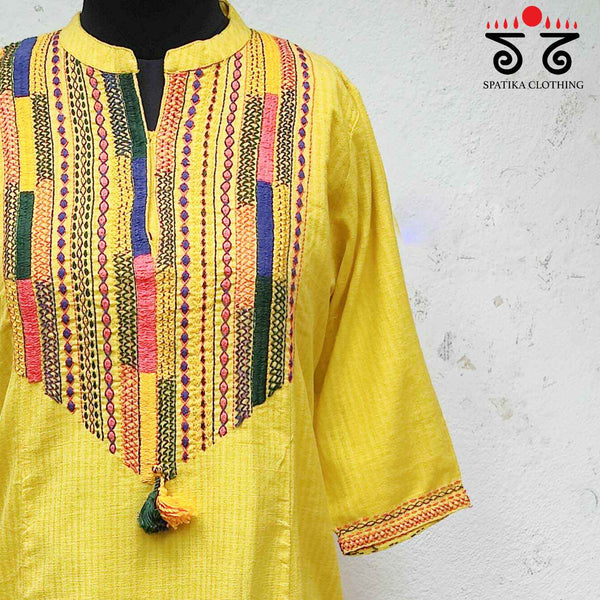 Lambani Hand Embroidered Kurta