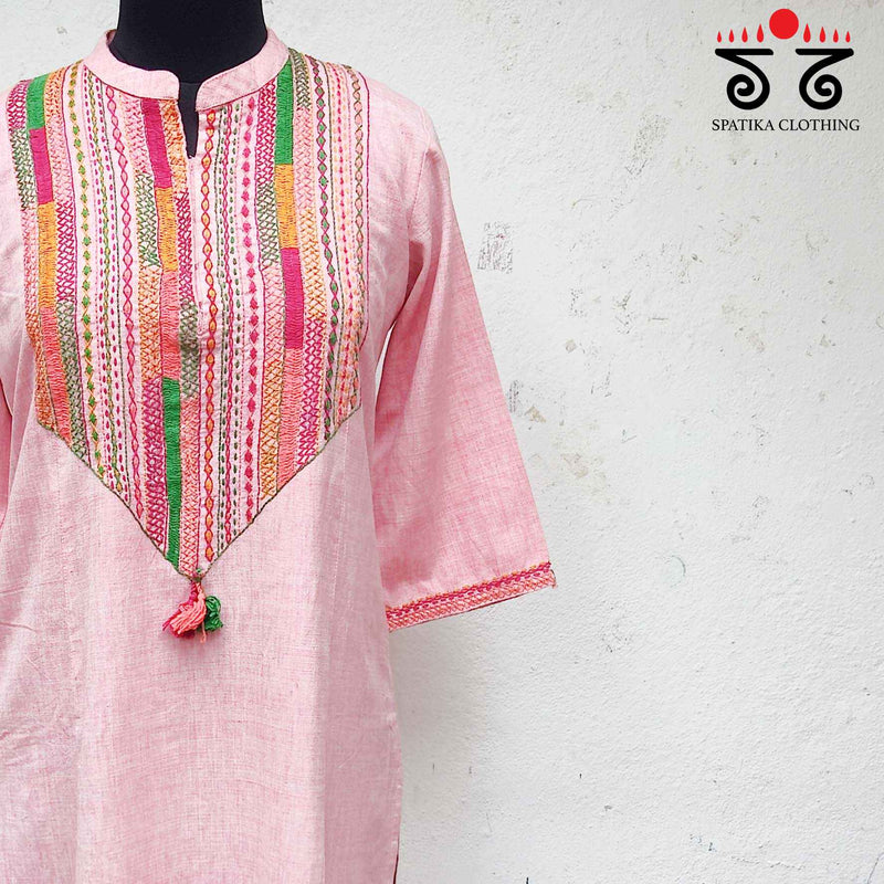 Lambani Hand embroidered kurta