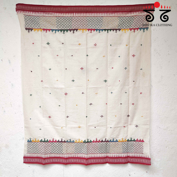 Lambani Handembroidery on Ponduru Blouse Fabric