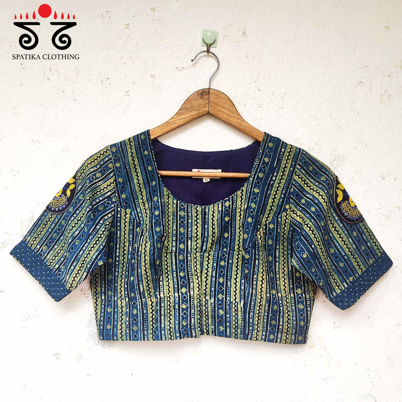 The Inlay & Yoke Handemboridered Blouse