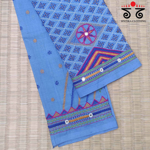 Banjara Hand - Embroidered Blouse fabric