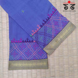 Lambani Handembroidery on Mangalagiri Cotton Blouse Fabric