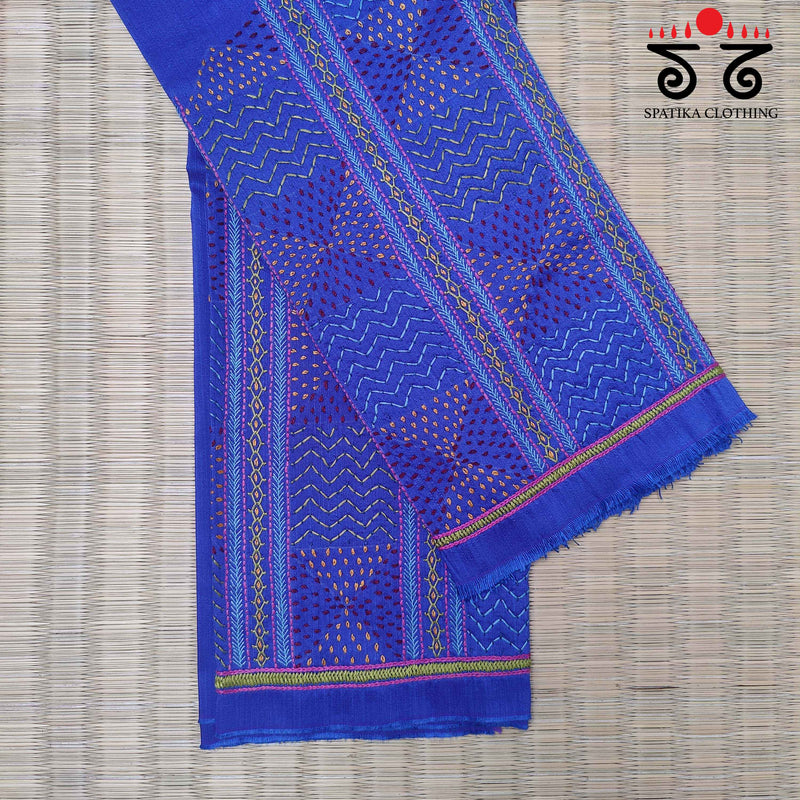 Banjara Hand- Embroidered  Blouse Fabric