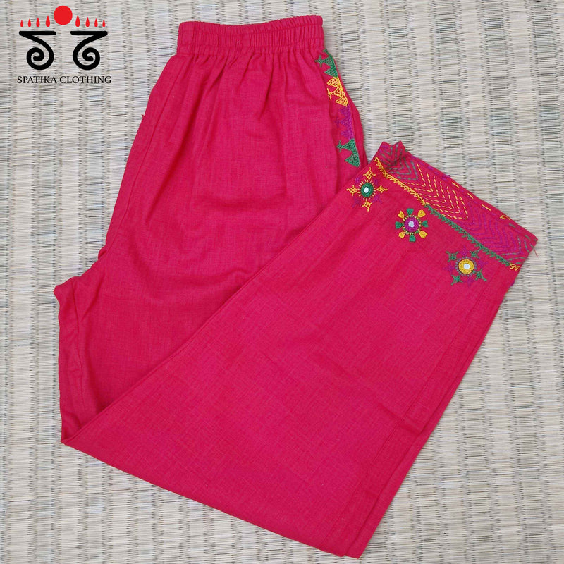 Lambani Hand Embroidered Women's Pant