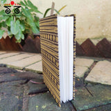 Hand Bound Ajrak Notebook-Large