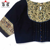 The Inlay Kalamkari Blouse