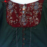 The Kalamkari Yoke Blouse