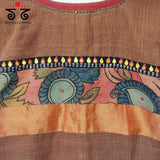 The Pen Kalamkari Handspun Blouse