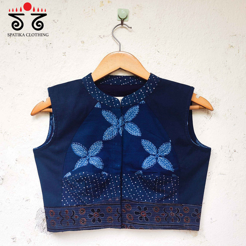 The Katori Blouse - Indigo!