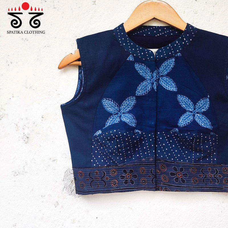 The Katori Blouse - Indigo!