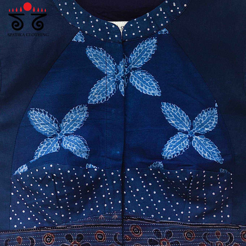 The Katori Blouse - Indigo!