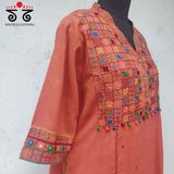 Lambani Hand Embroidered Kurta