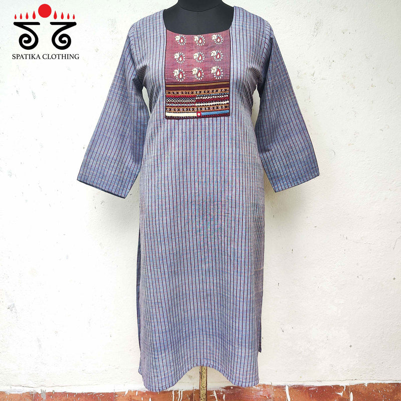 Handcrafted Keri Yoke Kurta