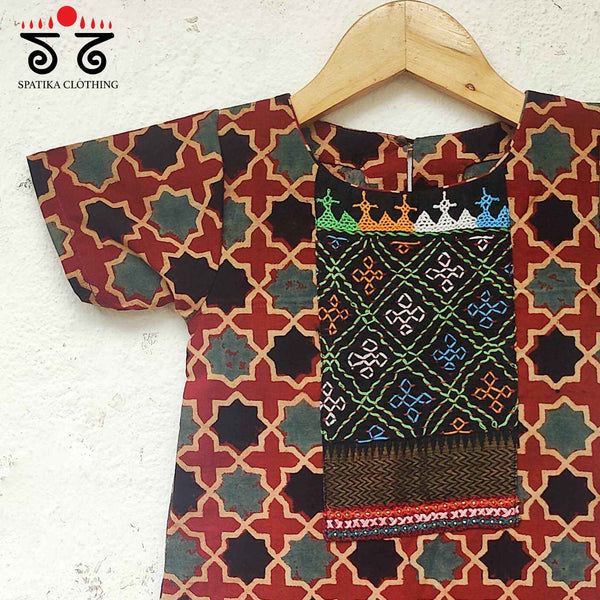 Handcrafted Kurta for Little Girls!