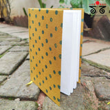 Hand Bound Ajrak Notebook-Large