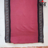 Ajrak - Bandhani on Mulmul Cotton Saree