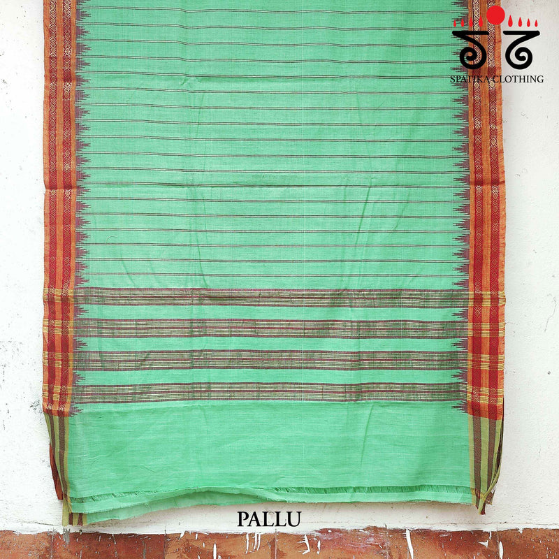 Ponduru Handspun Cotton Saree