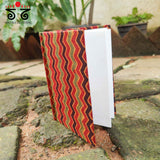 Hand Bound Ajrak Notebook-Medium