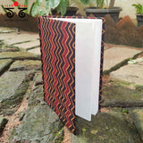 Hand Bound Ajrak Notebook-Medium