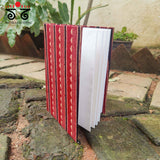 Hand Bound Ajrak Notebook-Large