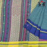 Lambani Handembroidery on Patteda Anchu Saree