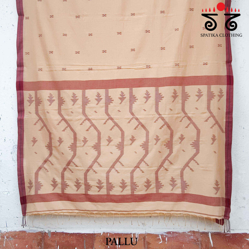 Jamdhani on Bengal Cotton Saree