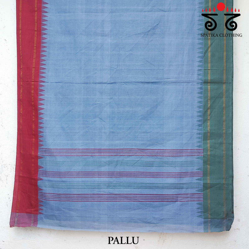 Ponduru Handspun Cotton Saree - Special Blouse