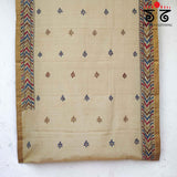 Pen Kalamkari On Mangalagiri Cotton Saree