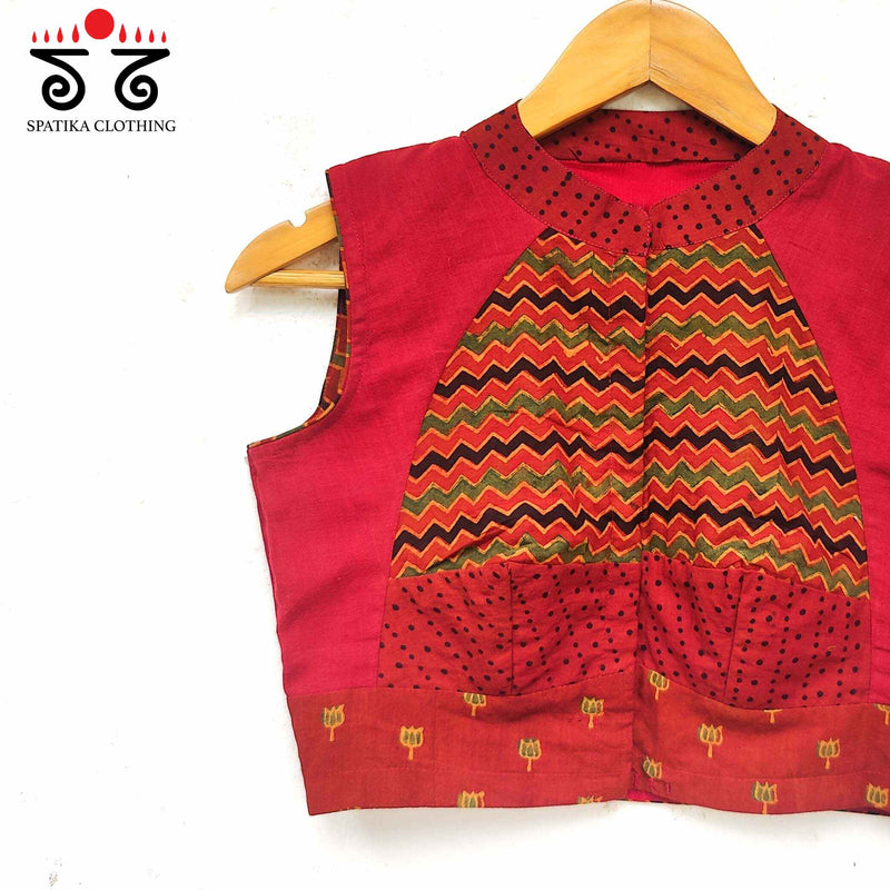 The Katori Blouse - Red !