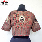 Ajrak Inlay Blouse New!