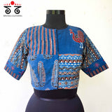 The Ajrak Collage Blouse - New!