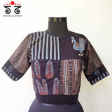 Ajrak Collage Blouse - New!