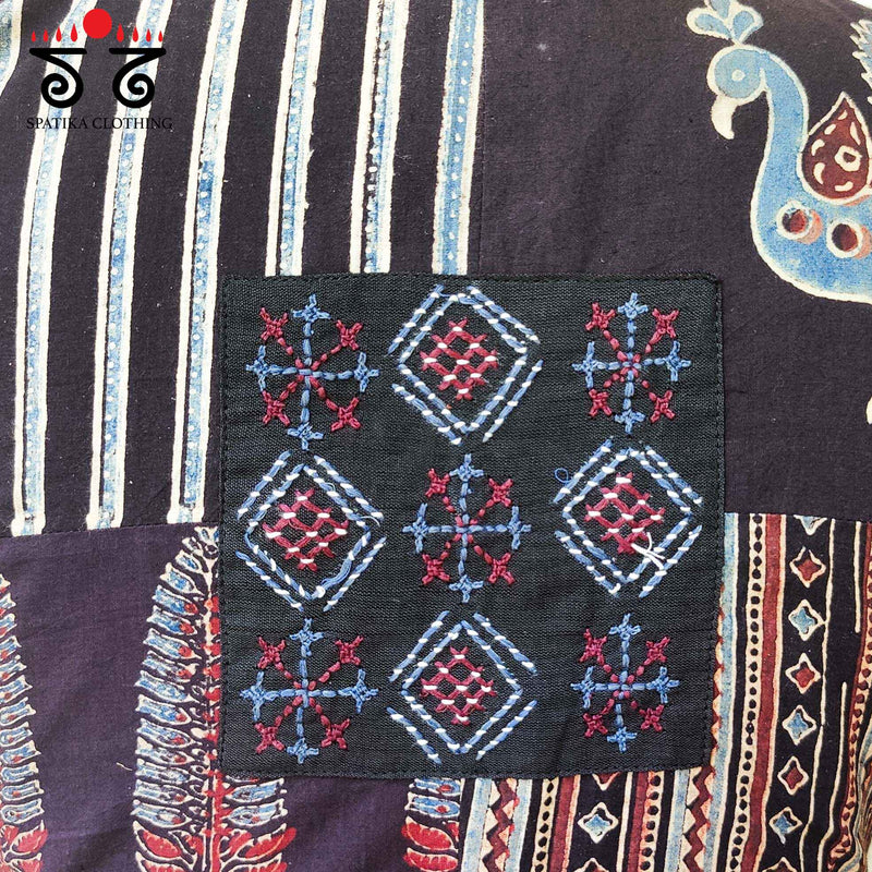 Ajrak Collage Blouse - New!