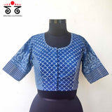 Indigo-mania Blouse - Natural Dyed!