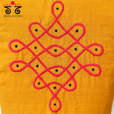 The Kolam Blouse - With Lambani Embroidery!