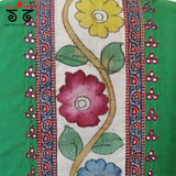 Pen Kalamkari - Mangalagiri Cotton Blouse - New